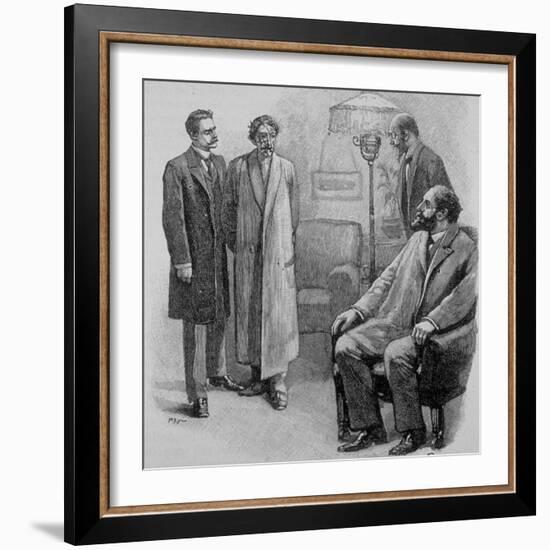 Adventures of Sherlock Holmes in the Strand Magazine, The Adventure of the Greek Interpreter-null-Framed Photographic Print