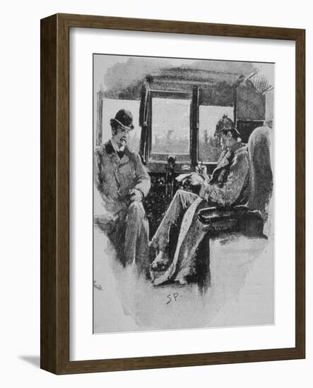 Adventures of Sherlock Holmes in the Strand Magazine, The Boscombe Valley Mystery-null-Framed Photographic Print