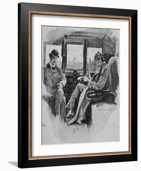 Adventures of Sherlock Holmes in the Strand Magazine, The Boscombe Valley Mystery-null-Framed Photographic Print