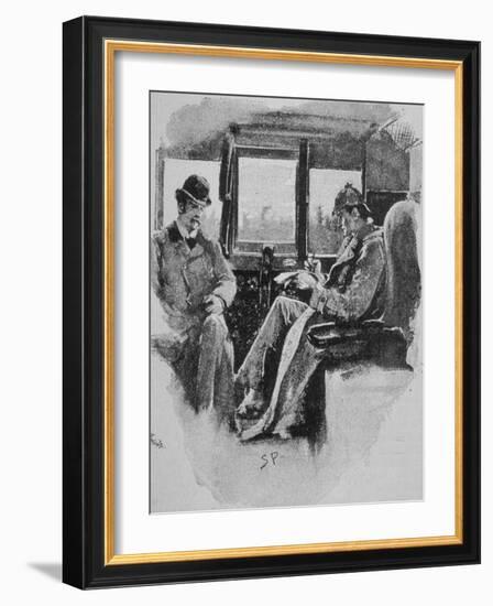 Adventures of Sherlock Holmes in the Strand Magazine, The Boscombe Valley Mystery-null-Framed Photographic Print