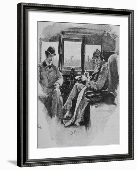 Adventures of Sherlock Holmes in the Strand Magazine, The Boscombe Valley Mystery-null-Framed Photographic Print