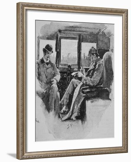 Adventures of Sherlock Holmes in the Strand Magazine, The Boscombe Valley Mystery-null-Framed Photographic Print