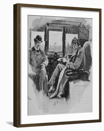 Adventures of Sherlock Holmes in the Strand Magazine, The Boscombe Valley Mystery-null-Framed Photographic Print