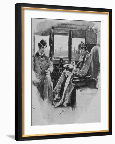 Adventures of Sherlock Holmes in the Strand Magazine, The Boscombe Valley Mystery-null-Framed Photographic Print