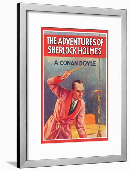 Adventures of Sherlock Holmes-null-Framed Art Print