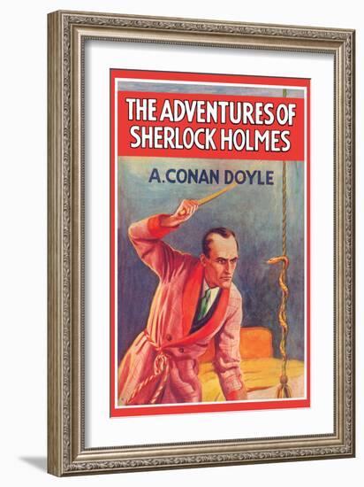 Adventures of Sherlock Holmes-null-Framed Art Print