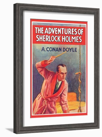 Adventures of Sherlock Holmes-null-Framed Art Print