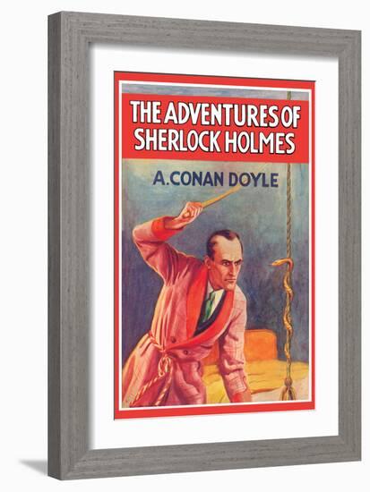 Adventures of Sherlock Holmes-null-Framed Art Print