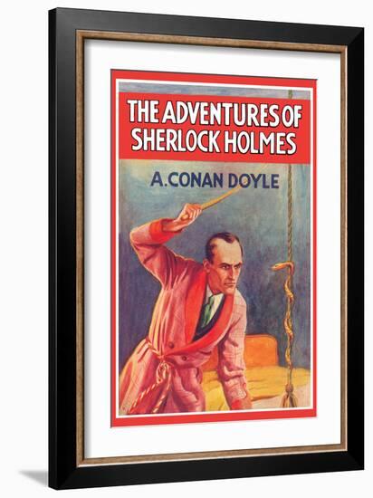 Adventures of Sherlock Holmes-null-Framed Art Print