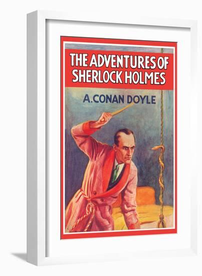 Adventures of Sherlock Holmes-null-Framed Art Print