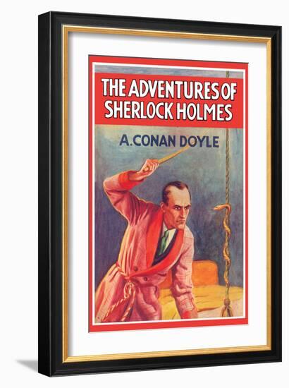 Adventures of Sherlock Holmes-null-Framed Art Print