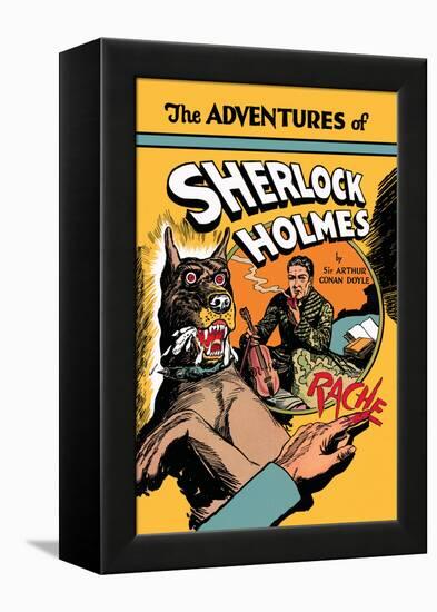 Adventures of Sherlock Holmes-Guerrini-Framed Stretched Canvas