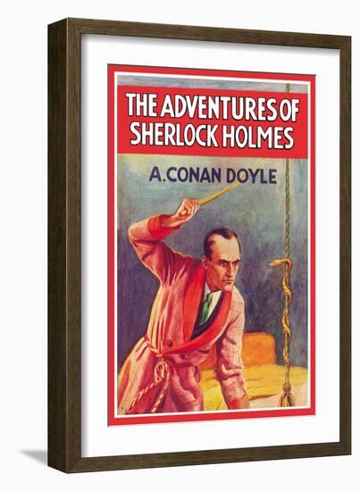 Adventures of Sherlock Holmes-null-Framed Art Print