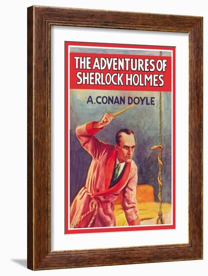 Adventures of Sherlock Holmes-null-Framed Art Print