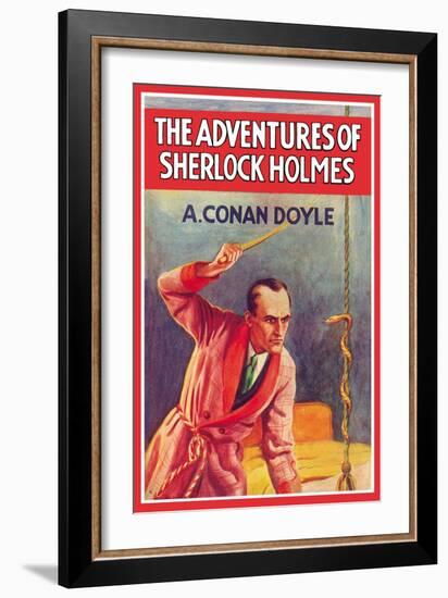 Adventures of Sherlock Holmes-null-Framed Art Print