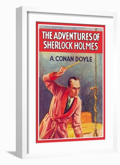 Adventures of Sherlock Holmes-null-Framed Art Print