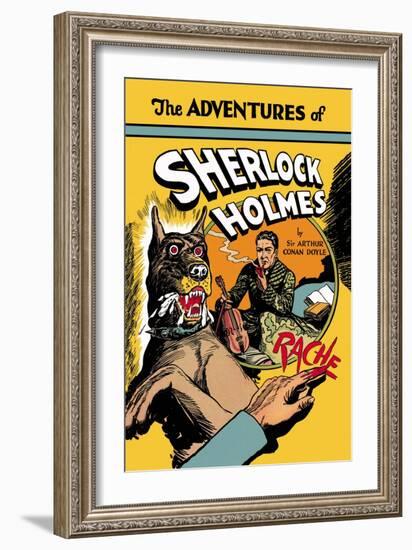 Adventures of Sherlock Holmes-Guerrini-Framed Premium Giclee Print