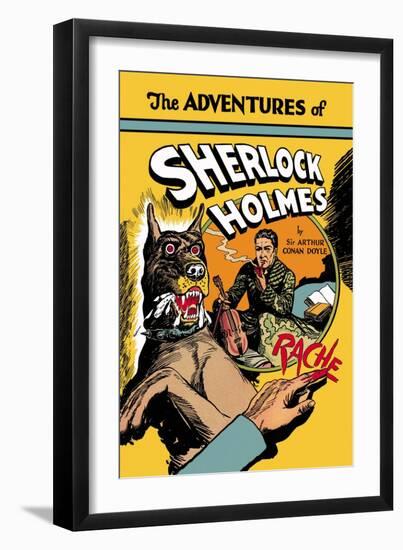 Adventures of Sherlock Holmes-Guerrini-Framed Premium Giclee Print