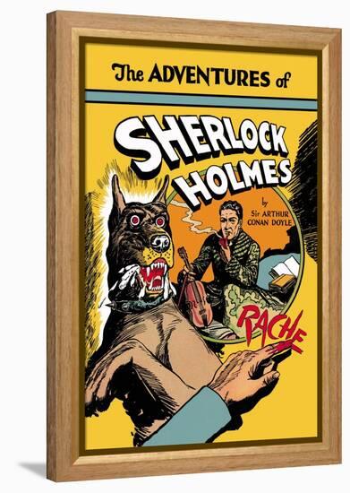 Adventures of Sherlock Holmes-Guerrini-Framed Stretched Canvas