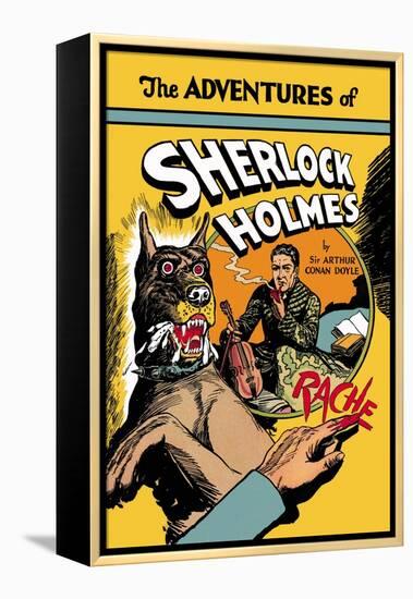 Adventures of Sherlock Holmes-Guerrini-Framed Stretched Canvas