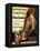 Adventures of Tarzan, Elmo Lincoln, 1921-null-Framed Stretched Canvas