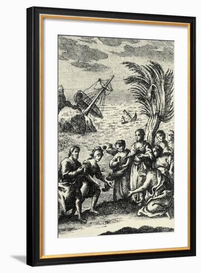 Adventures of Telemachus-null-Framed Giclee Print