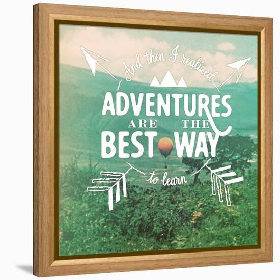 Adventures-The Saturday Evening Post-Framed Premier Image Canvas