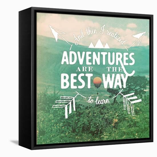 Adventures-The Saturday Evening Post-Framed Premier Image Canvas