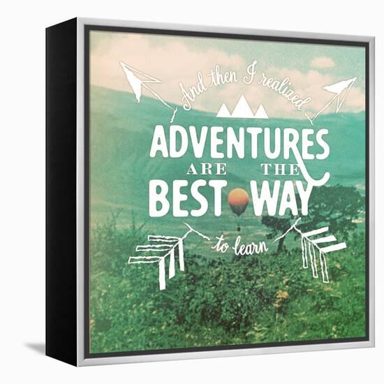 Adventures-The Saturday Evening Post-Framed Premier Image Canvas