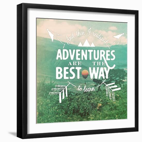 Adventures-The Saturday Evening Post-Framed Giclee Print