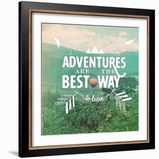 Adventures-The Saturday Evening Post-Framed Giclee Print