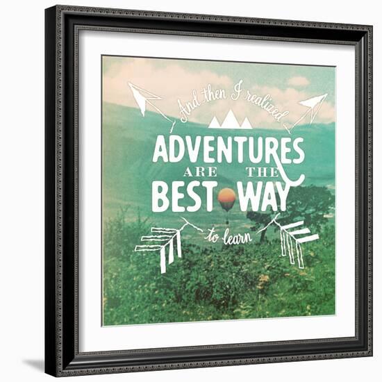 Adventures-The Saturday Evening Post-Framed Giclee Print