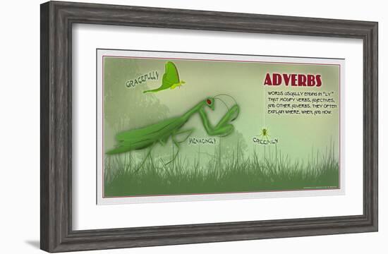 Adverbs-Christopher Rice-Framed Art Print