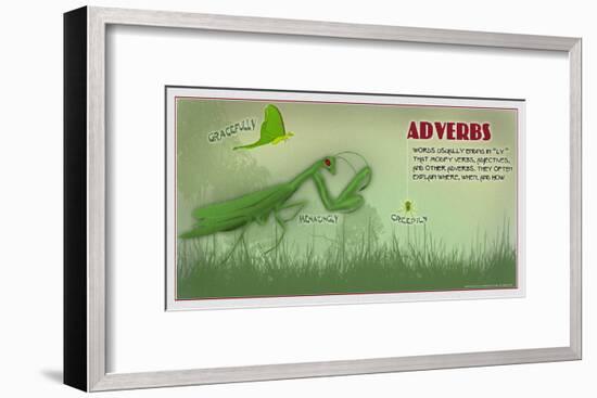 Adverbs-Christopher Rice-Framed Art Print