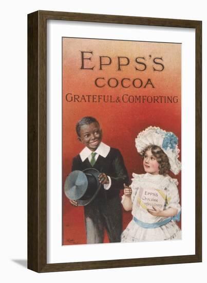 Advert, Epps's Cocoa-null-Framed Art Print