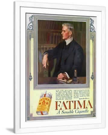 Advert for Fatima Cigarettes, 1916 Giclee Print