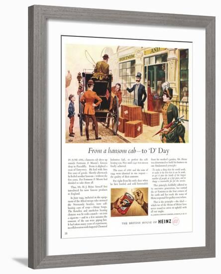 Advert for Heinz Soup-null-Framed Giclee Print