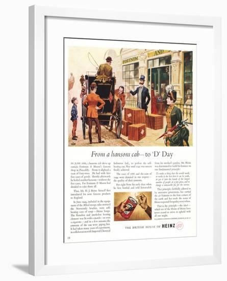 Advert for Heinz Soup-null-Framed Giclee Print