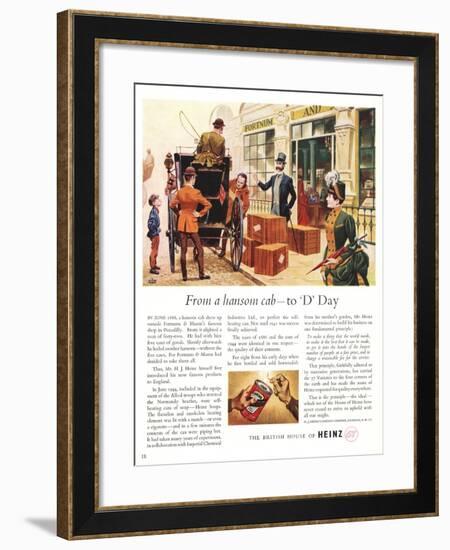 Advert for Heinz Soup-null-Framed Giclee Print