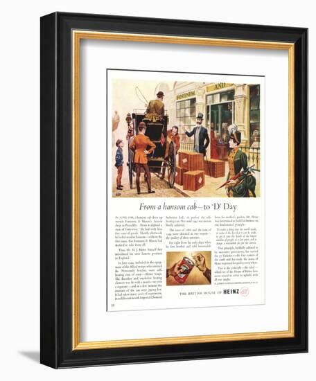 Advert for Heinz Soup-null-Framed Giclee Print