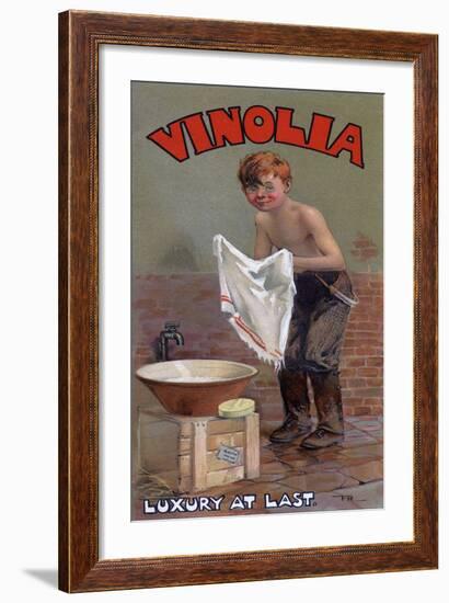 Advert for Vinolia Soap, C1900s-null-Framed Giclee Print