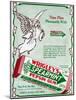 Advert for Wrigley's Spearmint Pepsin Gum, 1913-null-Mounted Giclee Print