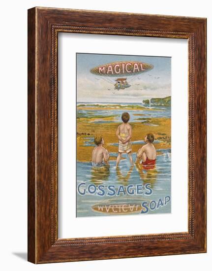 Advert, Gossage Soap 1900-null-Framed Photographic Print