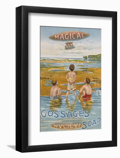 Advert, Gossage Soap 1900-null-Framed Photographic Print