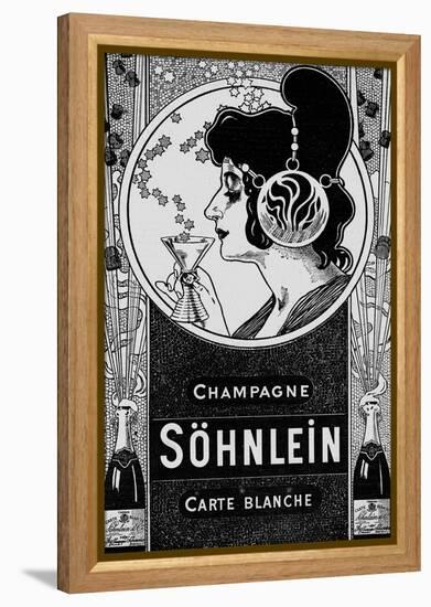 Advert, Sohnlein Champagn-null-Framed Stretched Canvas