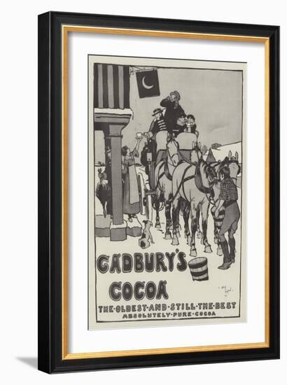 Advertisement, Cadbury's Cocoa-Cecil Aldin-Framed Giclee Print