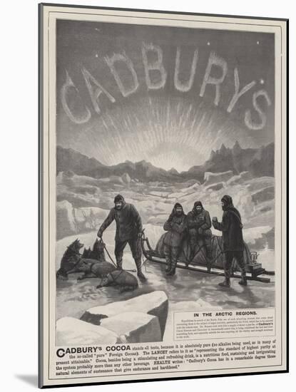 Advertisement, Cadbury's Cocoa-null-Mounted Giclee Print