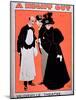 Advertisement For A Night Out, at the Vaudeville Theatre-null-Mounted Giclee Print