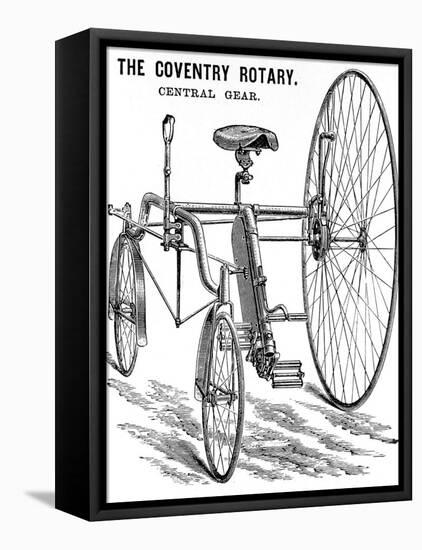 Advertisement for a Rudge Coventry Rotary Tandem Tricycle-null-Framed Premier Image Canvas