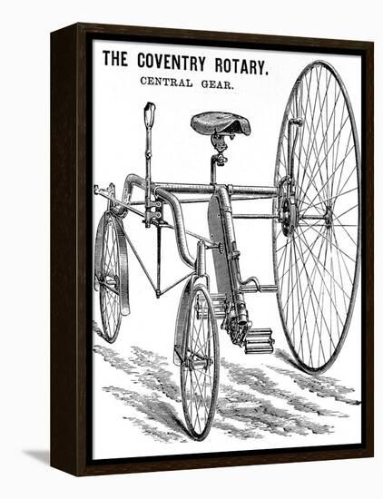 Advertisement for a Rudge Coventry Rotary Tandem Tricycle-null-Framed Premier Image Canvas